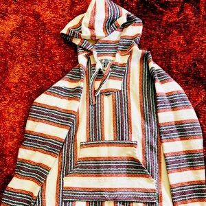 Senor Lopez baja knit hoodie size large